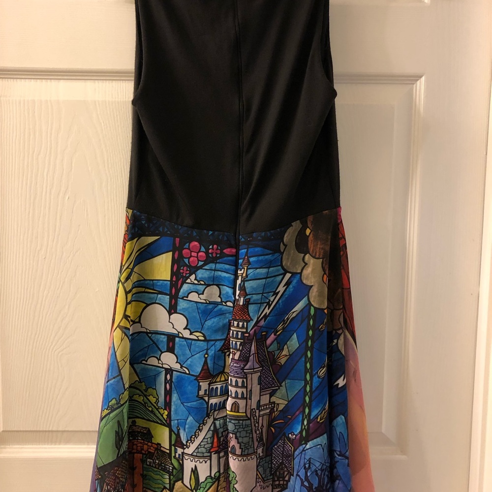 Beauty and the Beast Stain glass Dress